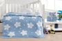 L'essentiel linge de maison Manta para bebé Star - Light Blue